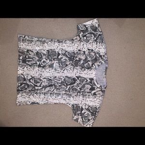 Acne Studios Tshirt Snakeskin